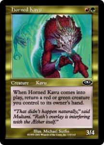 Cartas Pauper Kavu Astado