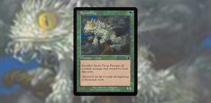 Pauper card tech Spore Frog