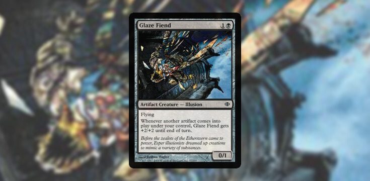 Pauper card tech Glaze Fiend