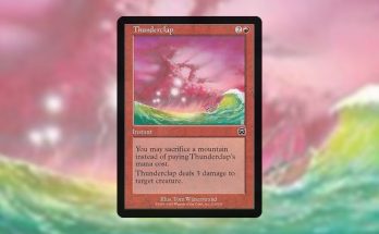 Pauper card tech Thunderclap