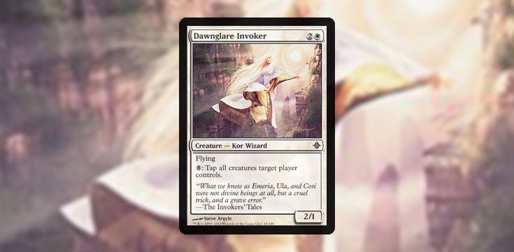 Pauper card tech dawnglare invoker