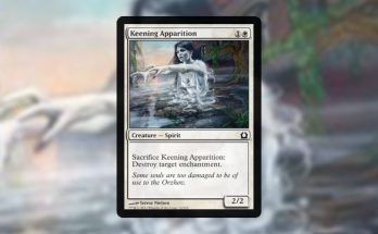 Pauper card tech Keening Apparition