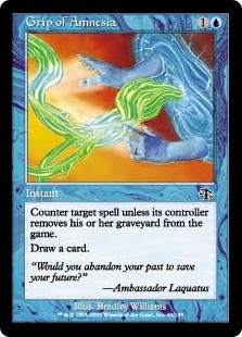 pauper cards grip of amnesia
