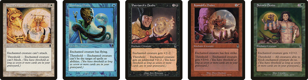 MTG Desires Cycle