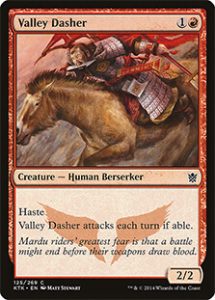 Pauper cards valley dasher